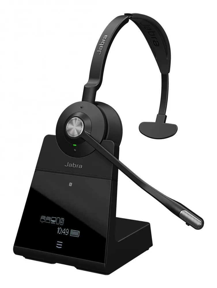 Auricular Jabra Engage 75 SE Mono sem fios DECT Bluetooth 150m Base de Carga Preto