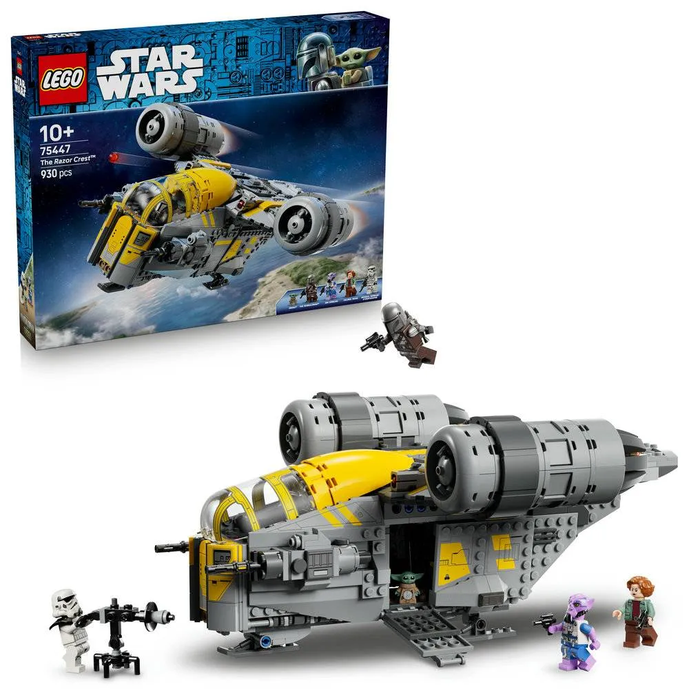 LEGO Star Wars: Nave The Razor Crest | Idades 10+ | 930 Peças | Item 75447