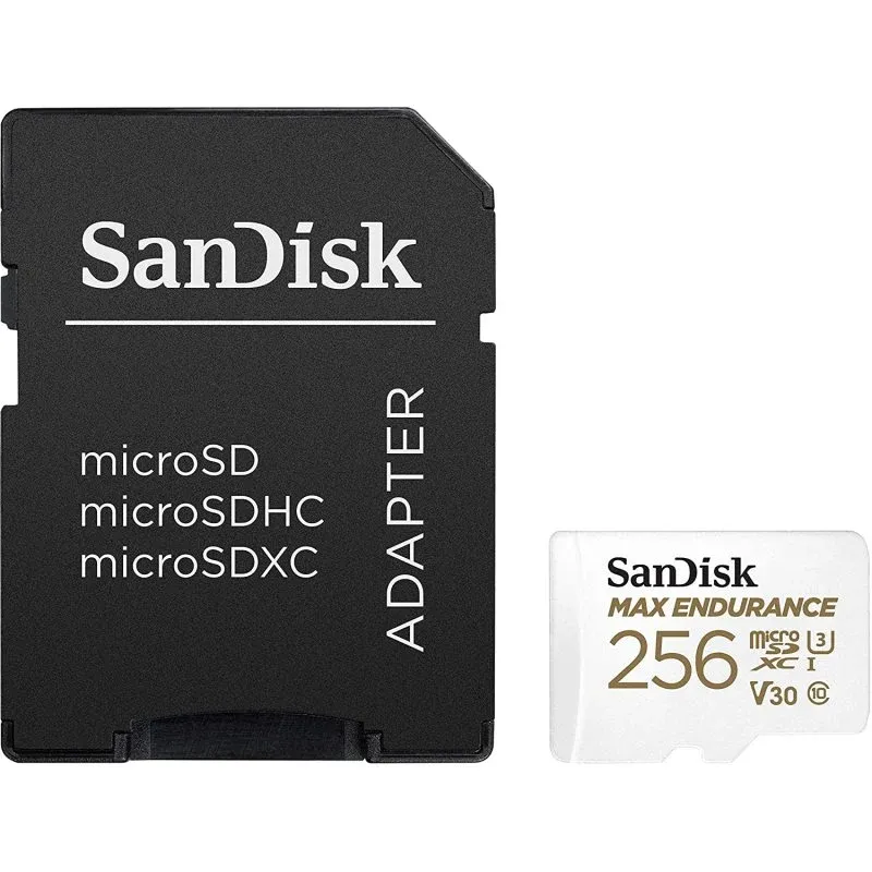 Sandisk Max Endurance MicroSDXC 256GB UHS-I Classe 10 U3 V30