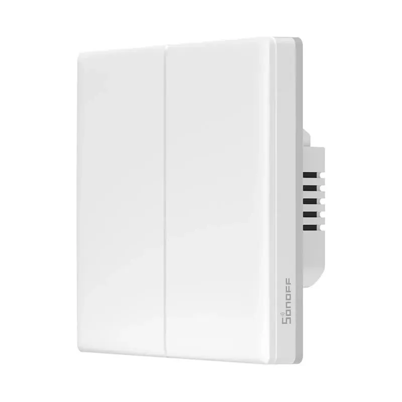 Sonoff Interruptor de parede inteligente WiFi touch TX T5 2C 2 canais