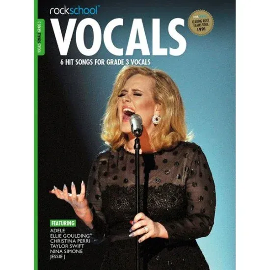 Rockschool LIVRO Vocals Female Grade 3 2014