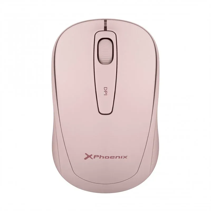 Phoenix M250 Rato Sem Fios 1600 DPI Rosa