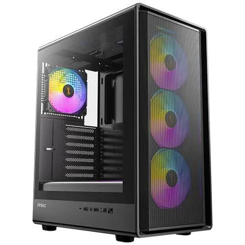 Caixa ATX Antec P6 Neo ARGB Mid-Tower Tempered Glass Preta