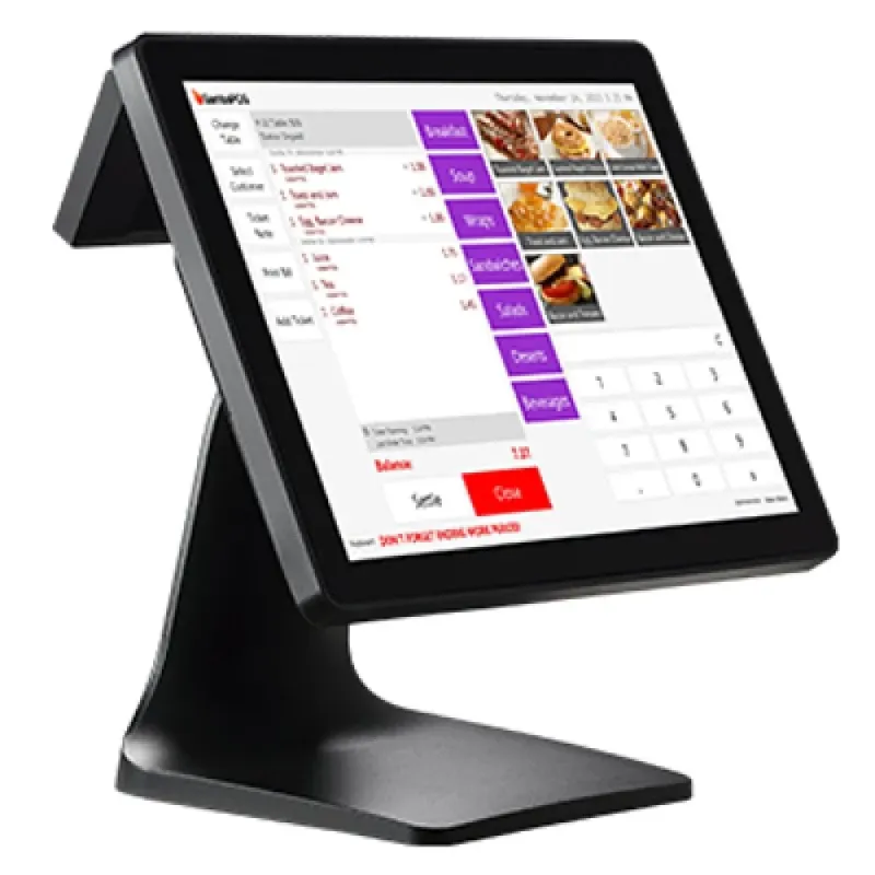 POS ZONERICH ZQ-T8350 15" TOUCH i5 10ª GERAÇÃO 8GB 120GB W10P