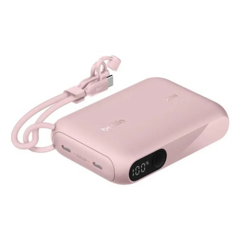 Bateria Externa Belkin BPB027HQPK 10000 mAh Rosa