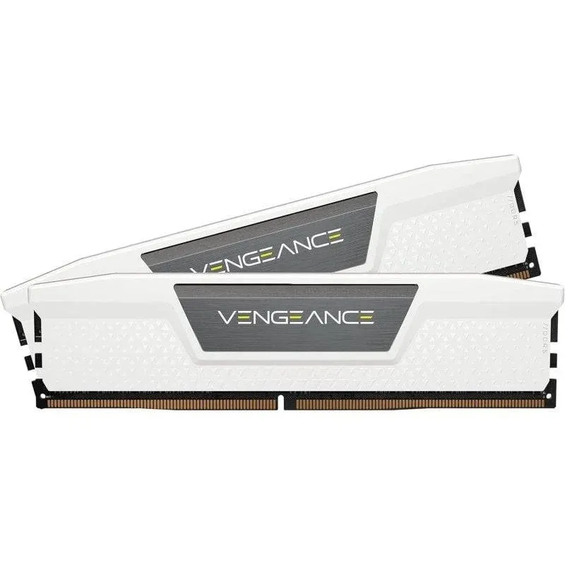 Dimm DDR5 Pack 2x 16GB (32GB) Corsair CL38 EXPO 6000Mhz Vengeance Branca