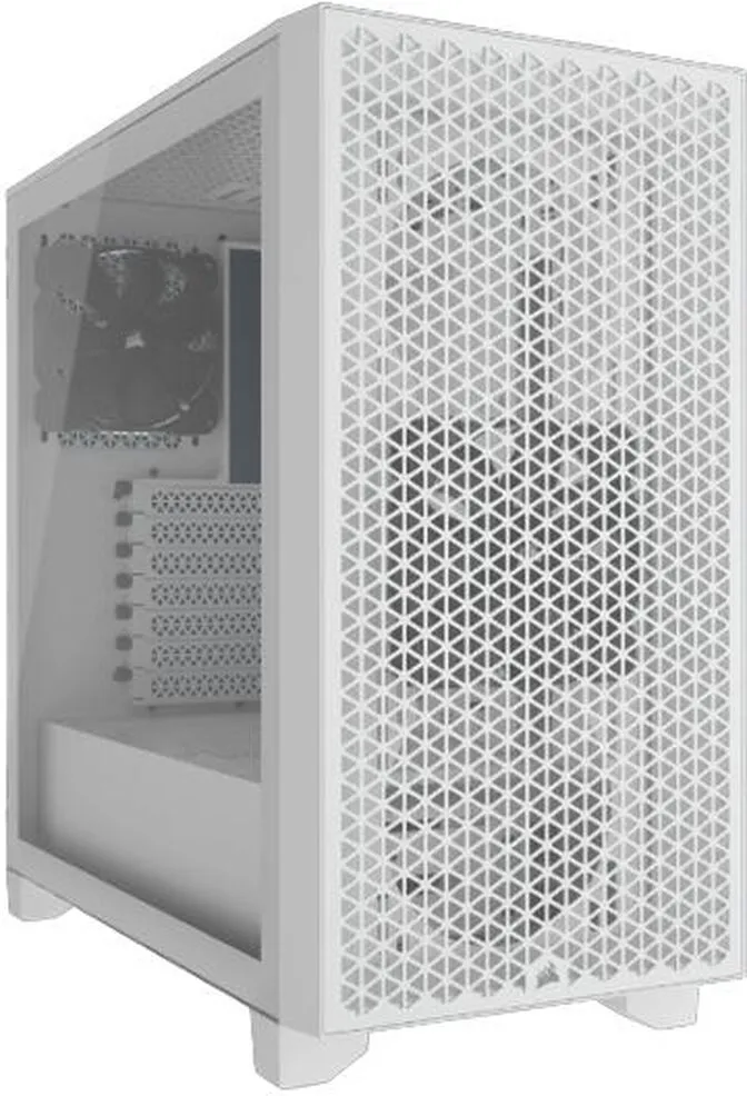 Caixa ATX Corsair 3000D Airflow Branca Vidro Temperado