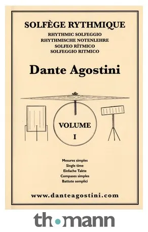 Dante Agostini Solfège Rhythmique 1