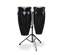 LP LPA646-BM Santana 10"/11" Black Magic com suporte