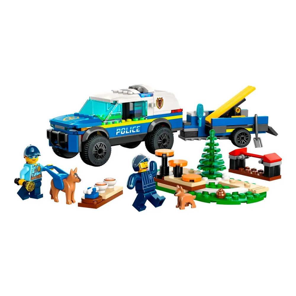 LEGO City Treino de Cão-polícia Móvel - 60369