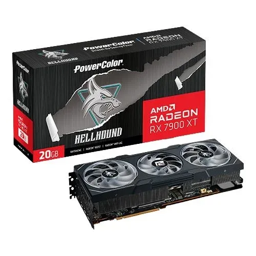 Placa Gráfica Powercolor Hellhound RX 7900 XT 20GB GDDR6