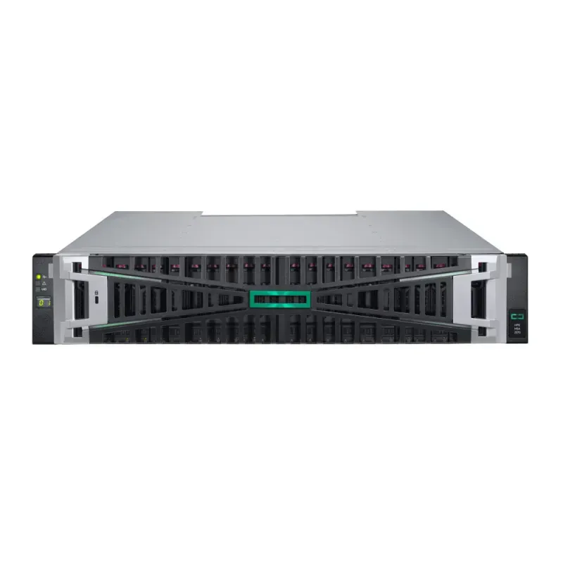 HPE Modular Smart Array 2070 16Gb Fibre Channel SFF Storage - 7th Generation - matriz de disco de estado sólido - 46 TB - 24 baias (SAS-3) - SSD 3.84 TB x 12 - 16Gb Fibre Channel (externo) - montável em bastidor - 2U - Smart Choice