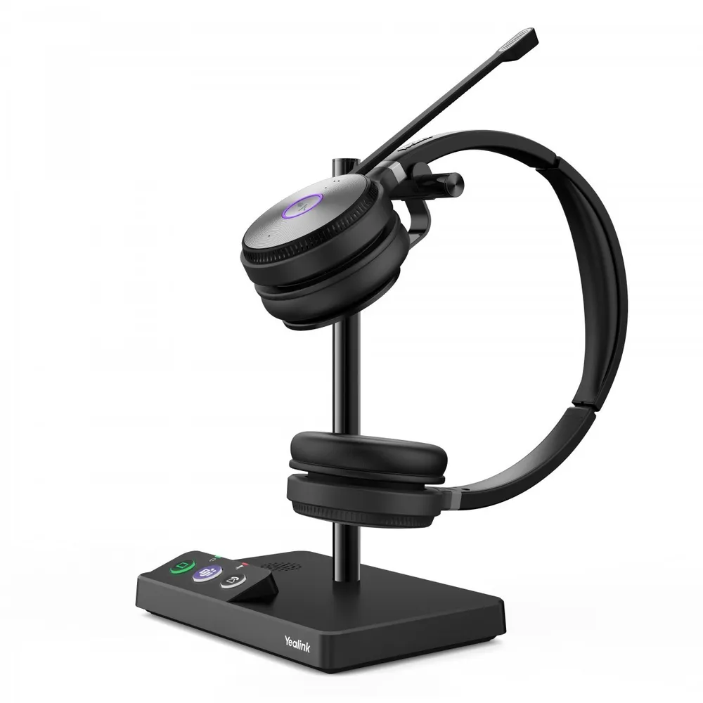 Yealink WH62 Dual UC Auscultadores Sem fios Fita de cabeça 1308006
