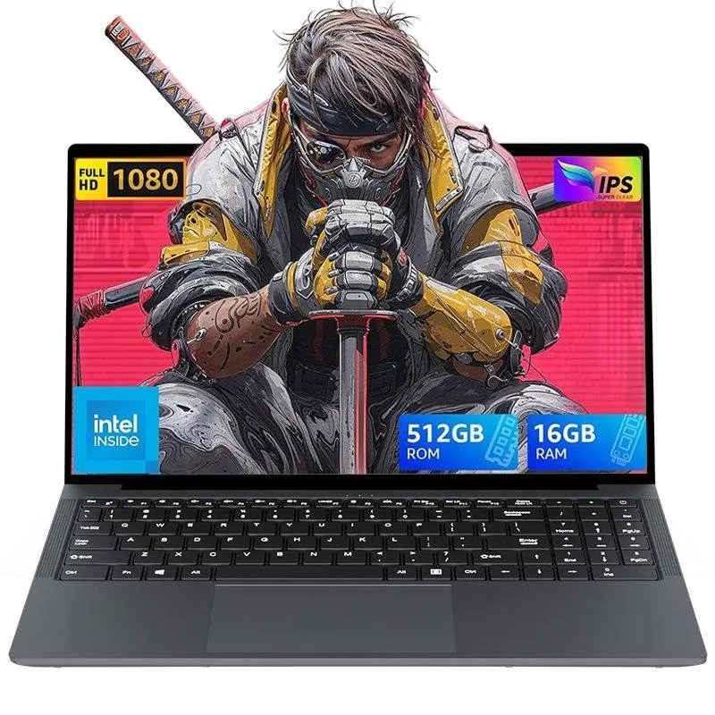 Portátil FUNYET 15,6" Intel Core M3-8100Y 16GB 512GB SSD Windows 11 Pro