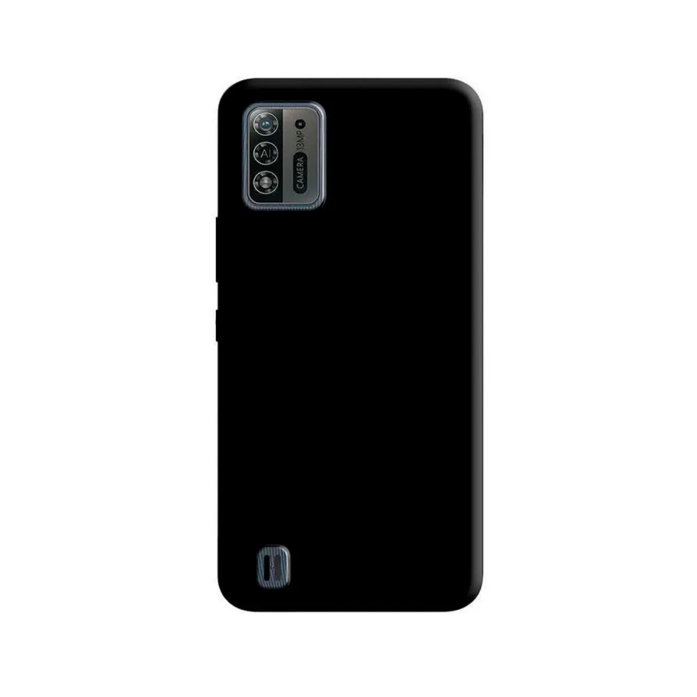 Capa Silicone ZTE A52 Lite Preta
