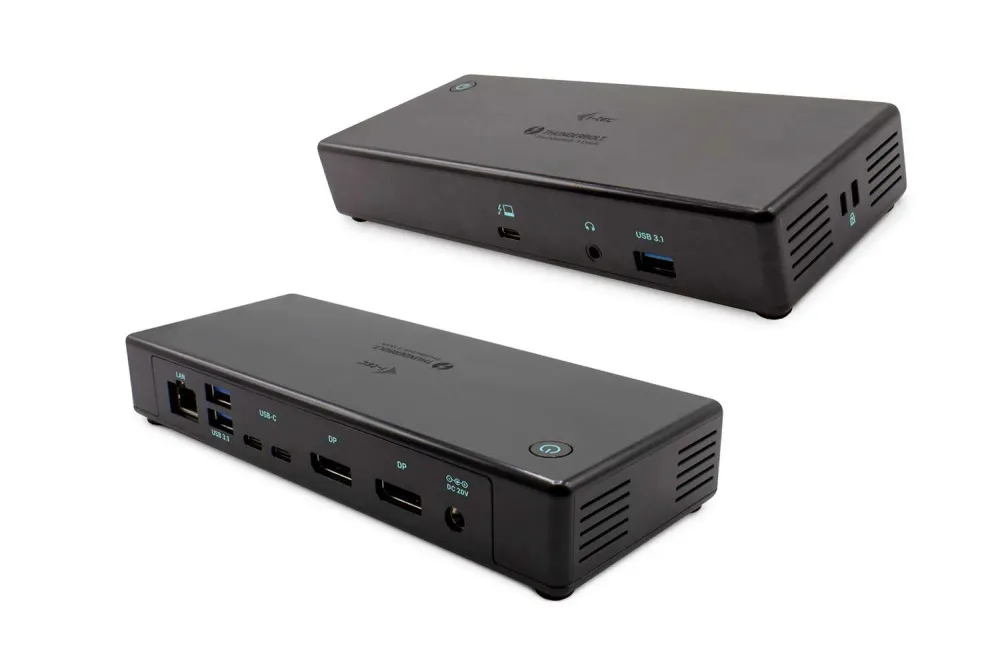Docking Station i-tec Thunderbolt3/USB-C 2x Displayport 4K com alimentação até 85W - s/Carregador