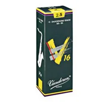 Palheta Sax Tenor Vandoren V16 2.5 5 UN