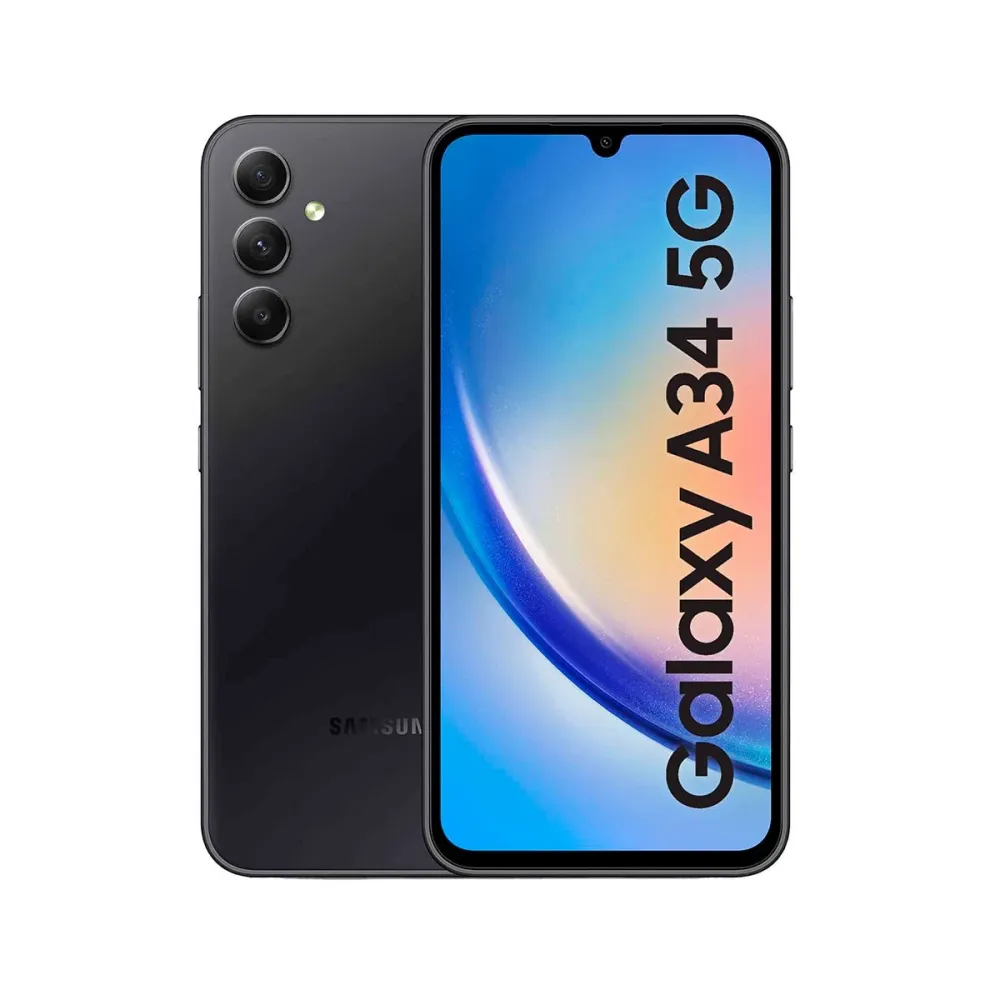 Samsung Galaxy A34 5G EE 128GB/6GB Dual SIM Preto