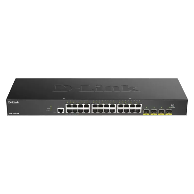 24-PORT GIGA SMART 4X10G SFP+
