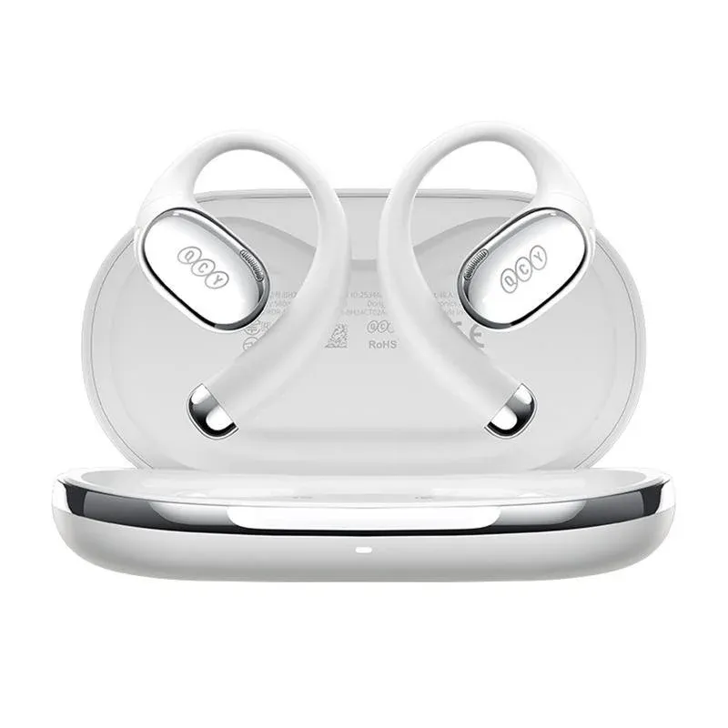 Auriculares QCY Crossky R70 sem fios Bluetooth com Cancelamento de Ruído cinza