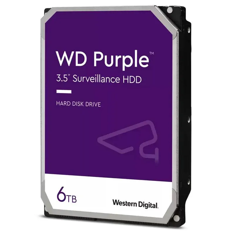 Disco Rígido WD Purple 3.5" 6 TB SATA3
