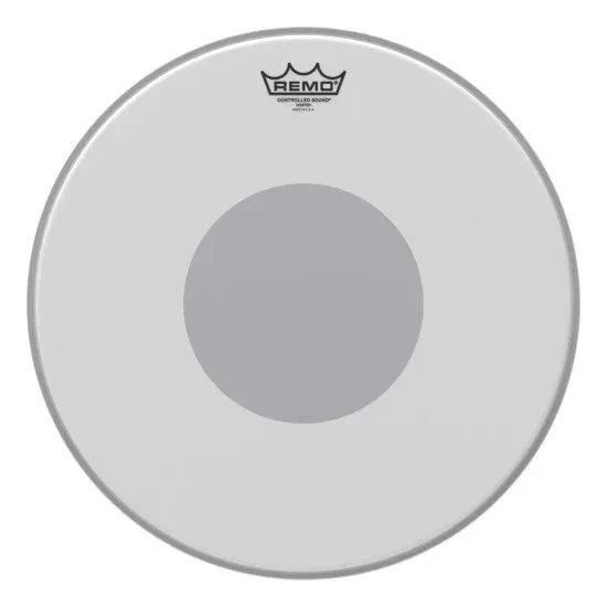 Remo 16" Controlled Sound Coated Black Dot