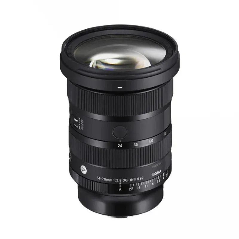 Objetiva Sigma 24-70mm f2.8 DG DN Art Sony E Full Frame 11 lâminas diafragma 82mm
