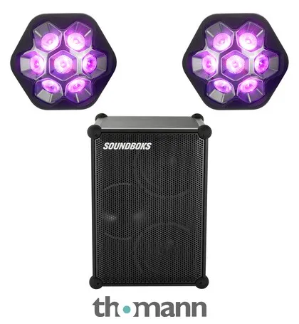 Soundboks 4 Black Lightboks Set