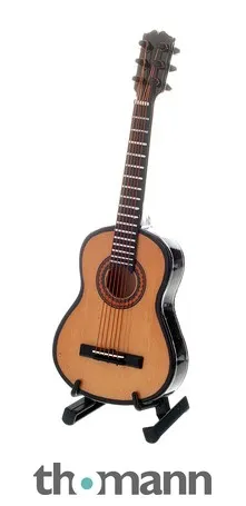 agifty Miniatur-Gitarre