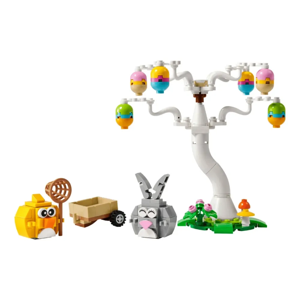 LEGO Páscoa Caça aos Ovos do Coelhinho da Páscoa e Pintainho - 40808