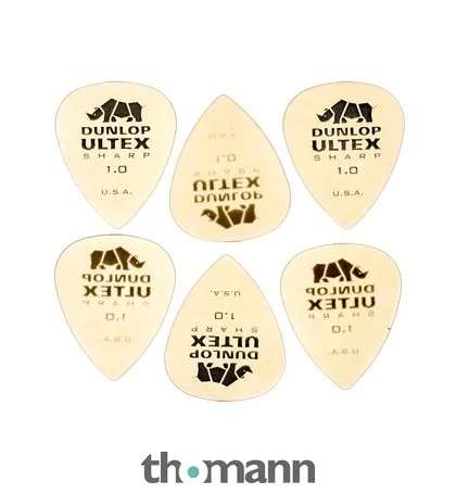 Dunlop Ultex Sharp Players Picks 1.0
