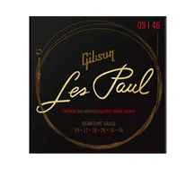 Jogo cordas guitarra elétrica Gibson SEG-LES Signature Gauge 009-046