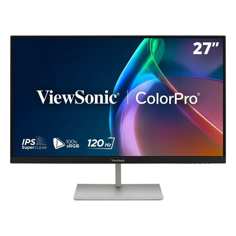 Monitor ViewSonic VP2766-2K 27" QHD 2.5K 120Hz IPS HDR10 Pivot Altura Ajustável