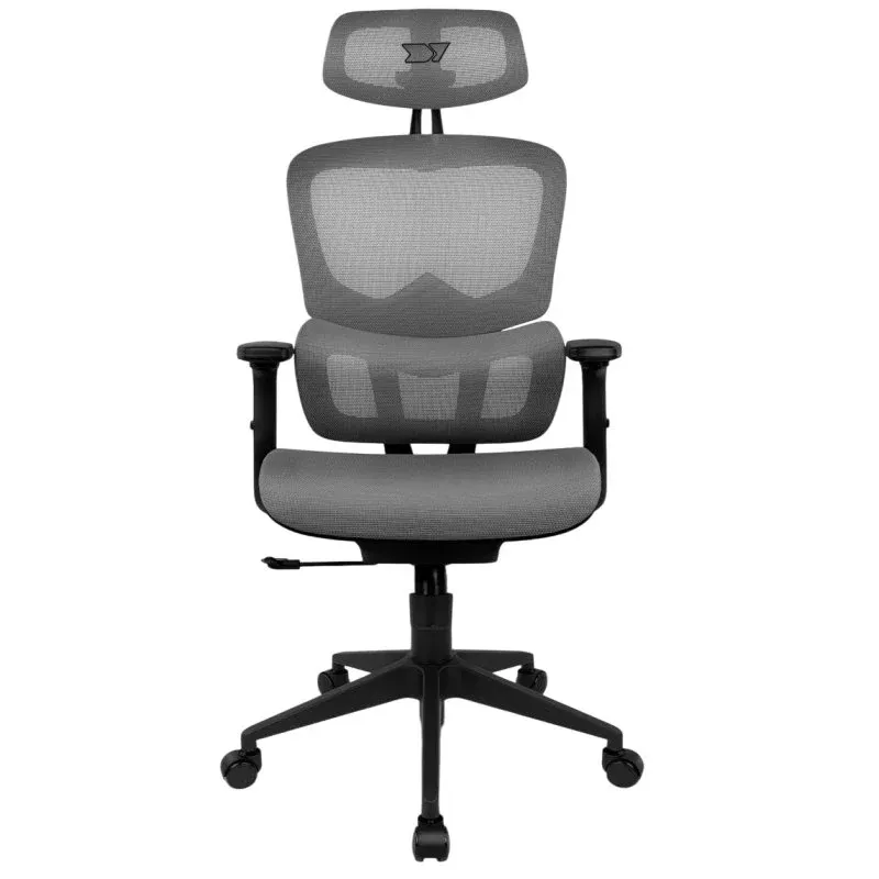 Drift AIR200 Cadeira Gaming Ergonómica em Tecido Respirável Cinzenta