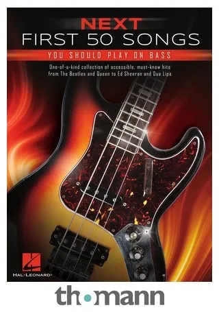 Hal Leonard Next 50 Songs You Should Bass
