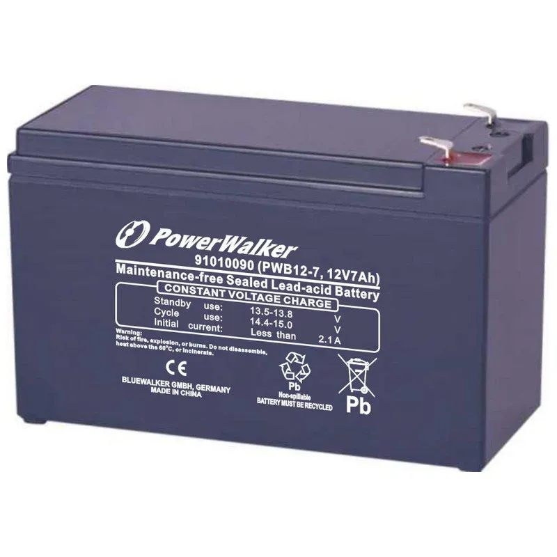 PowerWalker PWB12-7 Bateria 12V/7Ah para SAI/UPS