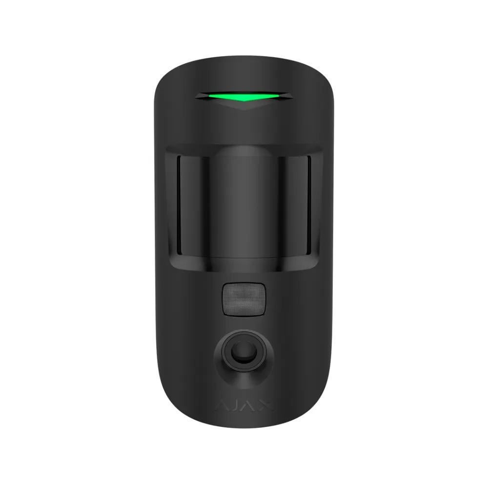Fotodetetor Ajax MotionCam Grau 2 HDR Preto