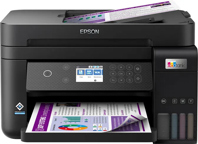 Impressora Multifunções a Jato de Tinta Epson EcoTank ET-3850 Wi-Fi