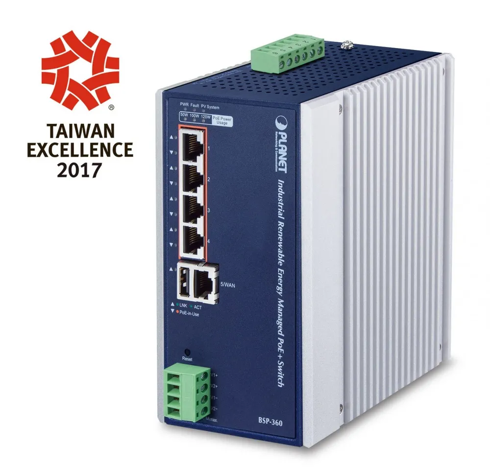 PLANET BSP-360 network switch Managed Gigabit Ethernet BSP-360