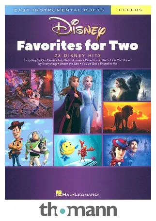 Hal Leonard Disney Favorites Two Cello