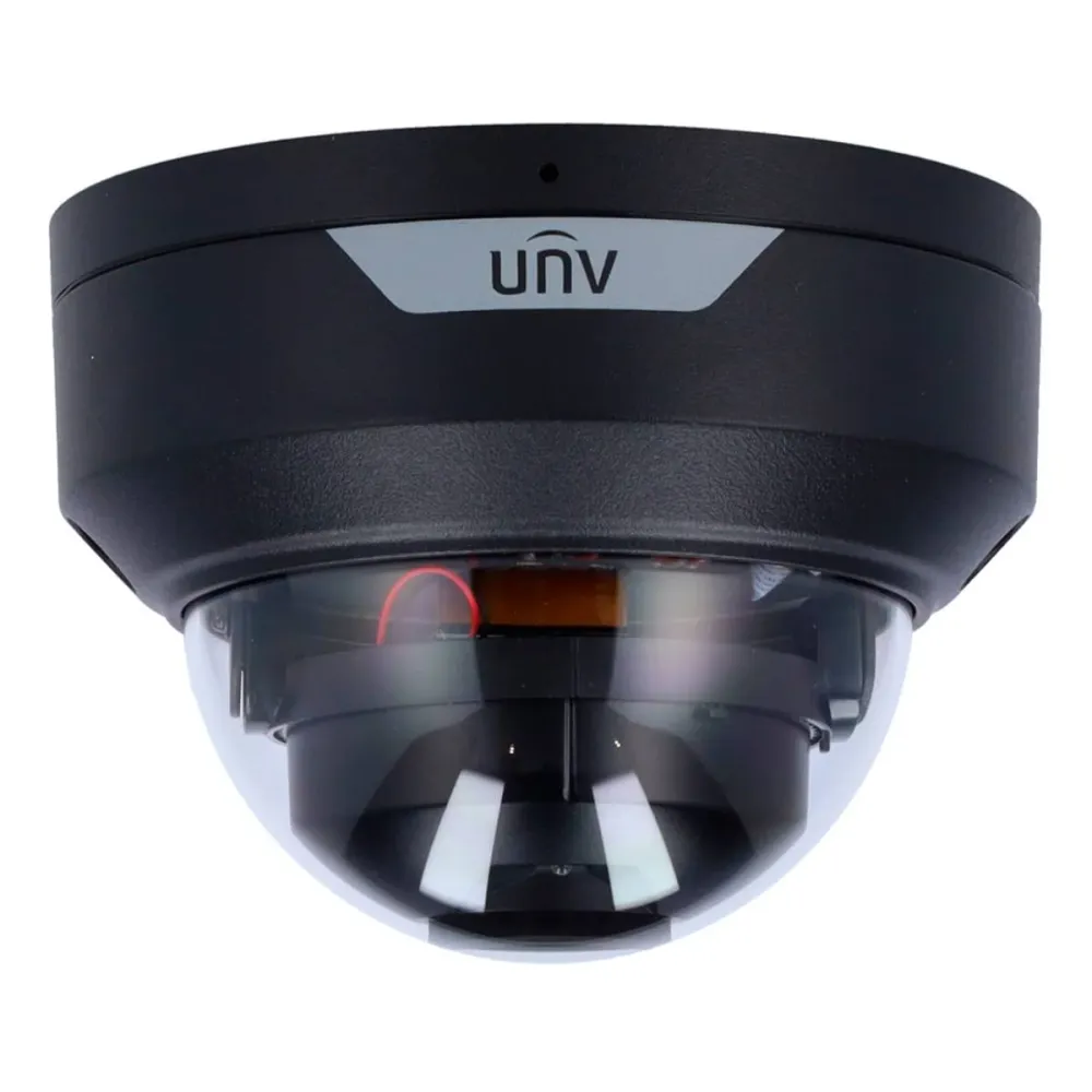 Câmara de Segurança IP Uniview Easy Dome 2MP 2.8mm IP67 Preta - IPC322LB-AF28WK-G-BLACK
