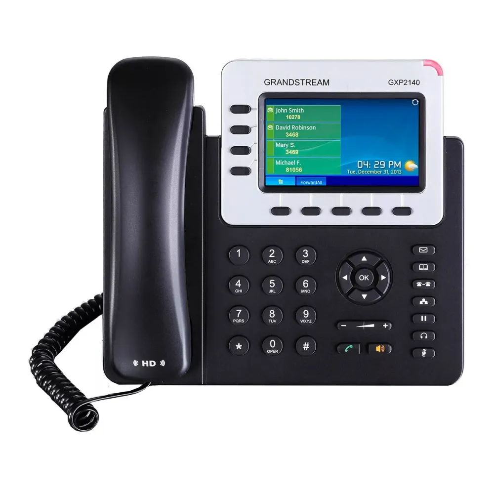 Telefone IP Grandstream GXP2140 TFT LCD PoE