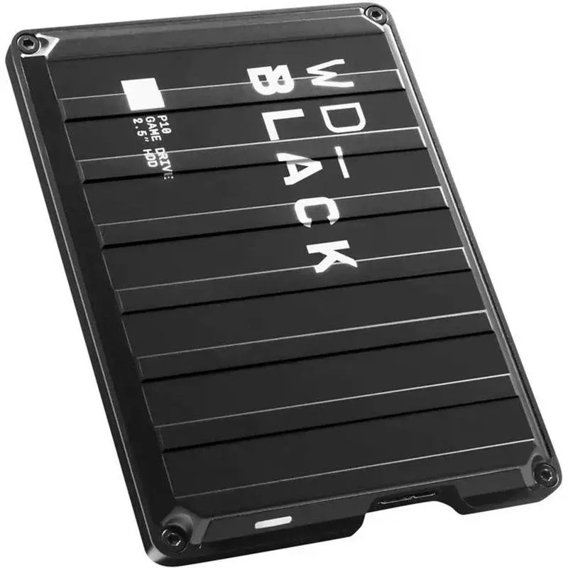 Disco Rígido WD Black P10 Game Drive 5TB HDD USB-A 130MB/s Portátil Gaming