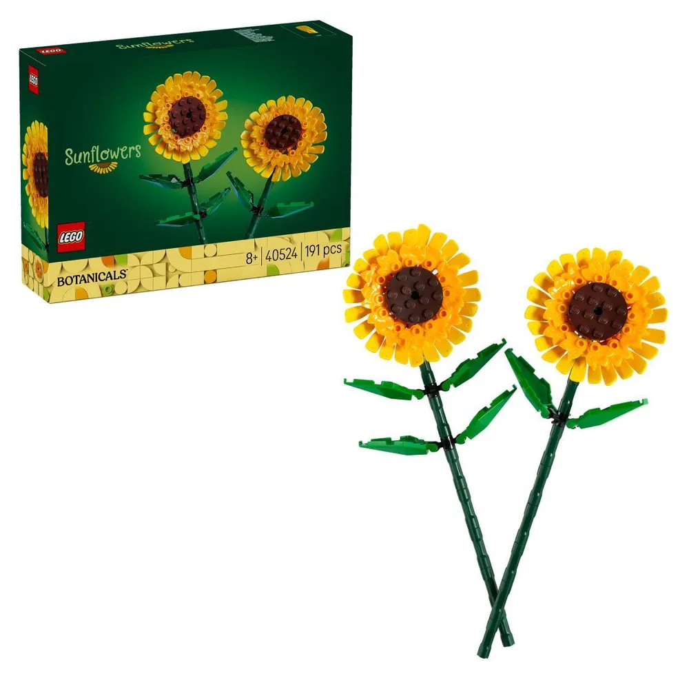 LEGO Botanical: Girassóis | Idades 8+ | 191 Peças | Item 40524