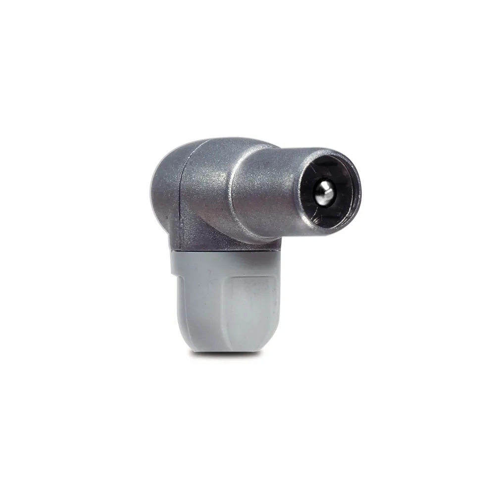 CONECTOR ANGULAR BLINDADO MACHO 9,5mm TELEVES