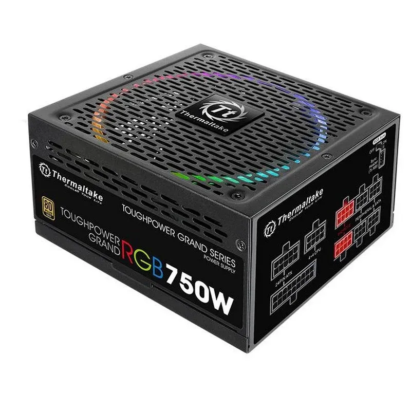 Fonte Alimentação Thermaltake Toughpower Grand RGB 750W 80 Plus Gold Full Modular