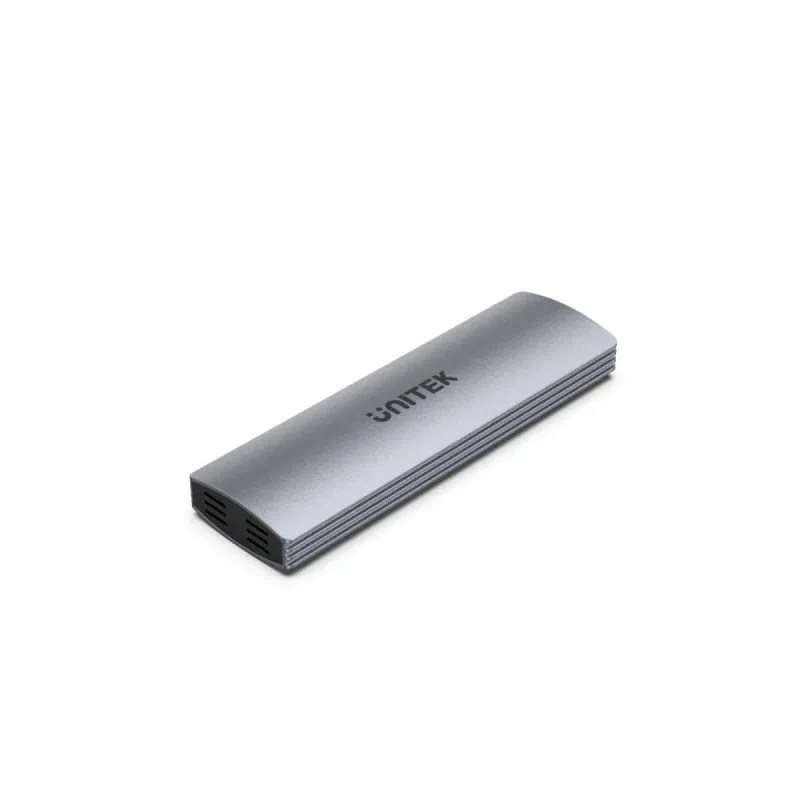 UNITEK uDrive Caixa USB-C para SSD M.2 PCIe Alumínio Cinzenta
