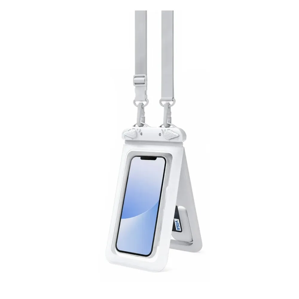 Bolsa Impermeável com Corda Apokin até 7.2" Branco