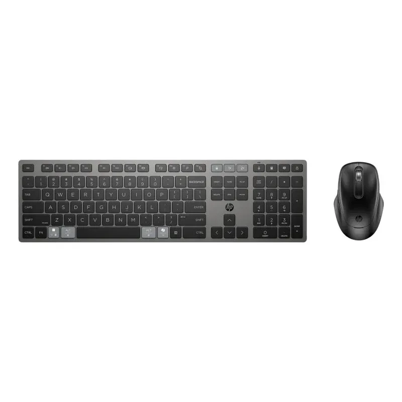 Teclado HP 720 Multi Rchrgbl Wireless completo com rato incluído