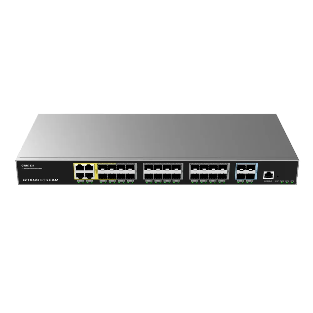 Switch Grandstream GWN7831 24 Portas Gigabit Preto